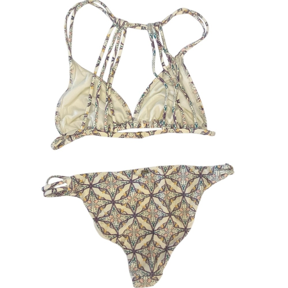 Multicolor Patterned Bikini Set - Picture 6 of 9